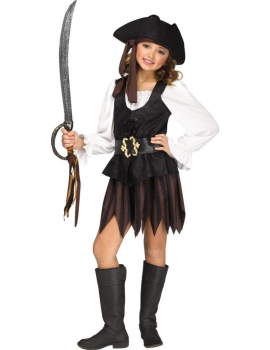 Strój Piratka Kapitanka ST841 158/164 Sukienka Korsarka z Karaibów