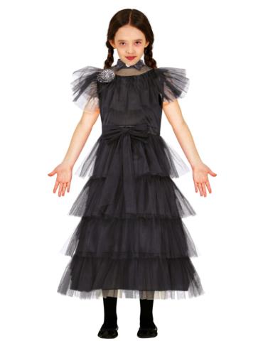 Strój Wednesday na balu 122/128 81184BZ Adams