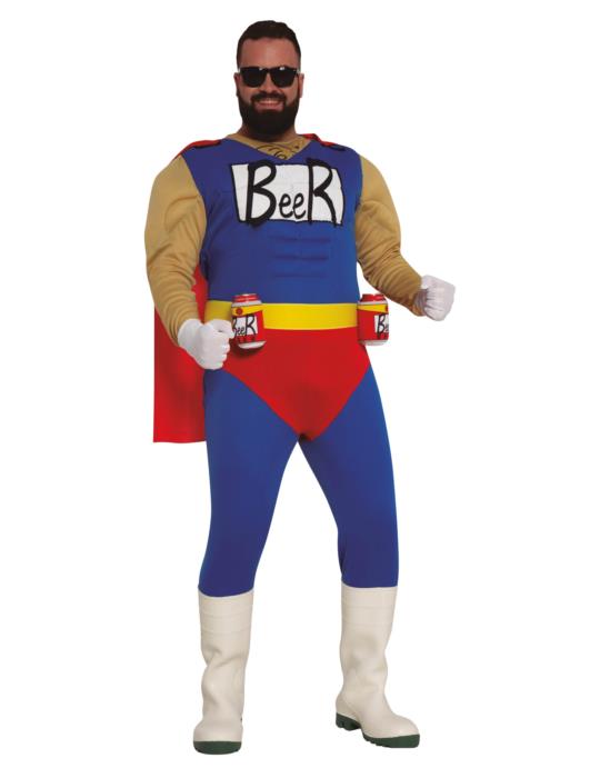 Ad Strój Superbohater Piwosz 84847 L/XL z peleryną