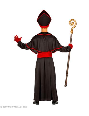 Ad Strój Ksiądz Papież 02630W XXL Mroczny Kardynał Mnich Czarny