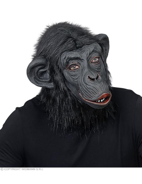Maska Małpa Goryl Orangutan ZOO 03298W Szympans Lateksowa Zwierzę