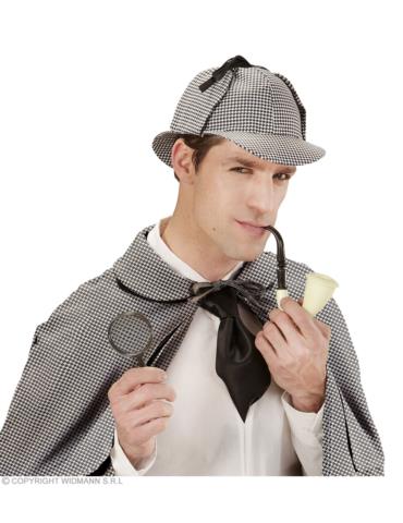 Zestaw Detektywa Sherlocka 01155W Holmesa Czapka Fajka Lupa