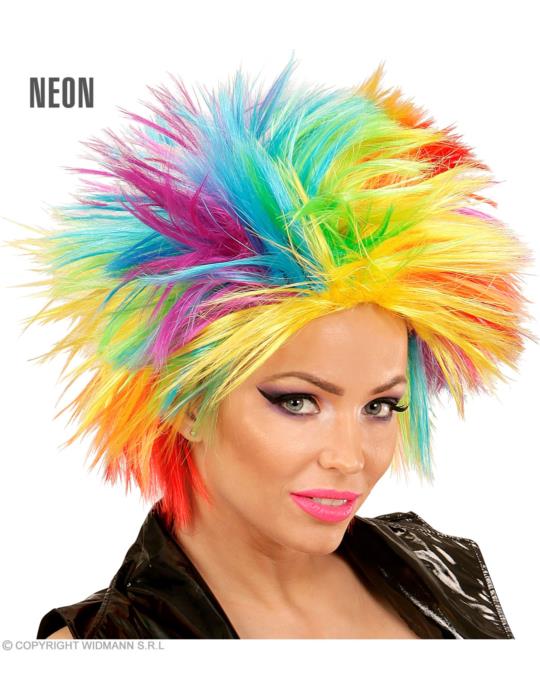 Peruka Punk Kolorowy Lata 80-te 04403W PRL Retro