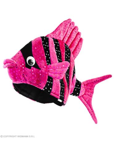 Czapka Ryba Różowa 01093W Nemo Podwodny świat