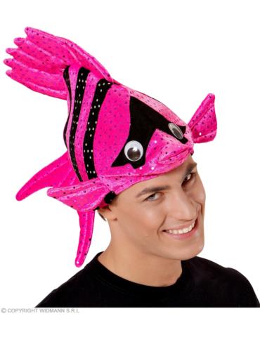 Czapka Ryba Różowa 01093W Nemo Podwodny świat