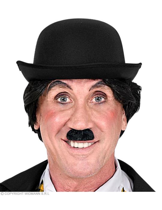 Melonik czarny filcowy męski 0821AW