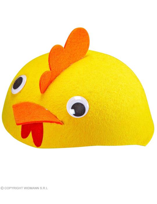 Czapka Kurczaczek Kurczak Kura 0471IW Ptaka Kurczaczka Żółta