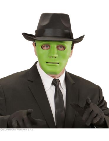 Maska Zielona Twarz Anonymus 00853W Kat