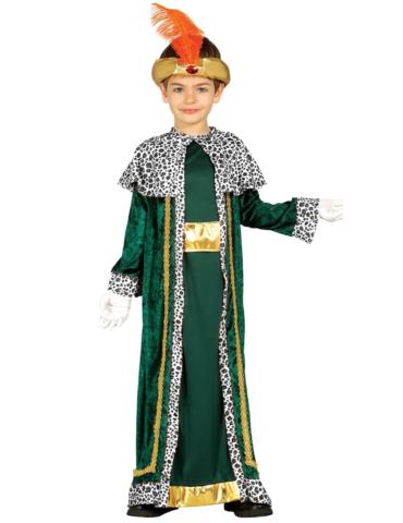 Strój Król Baltazar Zielony ST791 110/11 6 Super