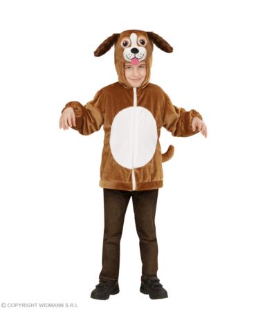 1 Strój Piesek bluza 98/104 97472W Psa z kapturem i ogonkiem