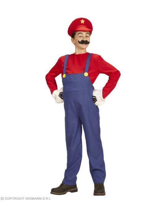 1 Strój Mario Hydraulik 122/128 08706W