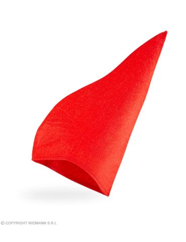 1 Czapka Skrzata Czerwona 9506RW Gnoma Elfa Krasnala Krasnoludka