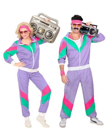 Ad Strój Lata 80te Disco dres 98790W XXL Disco Retro PRL Desiarz Sportowiec