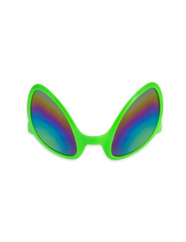 1 Okulary UFO Kosmita Alien 143438 zielone imprezowe party