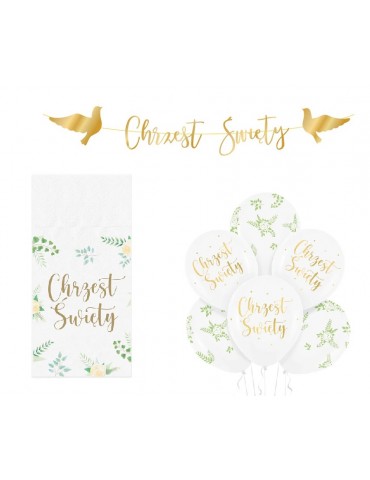 Zestaw Dekoracji Chrzest...