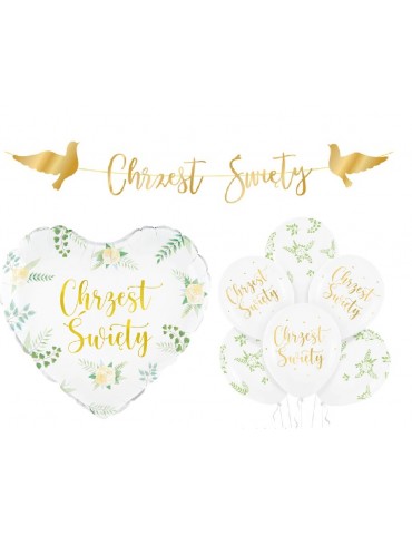 Zestaw Dekoracji Chrzest...