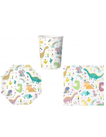 Zestaw Urodzinowy Dinozaury...