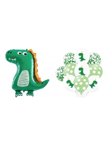 Zestaw Balonów Dinozaury...