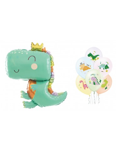 Zestaw Balonów Dinozaury z...
