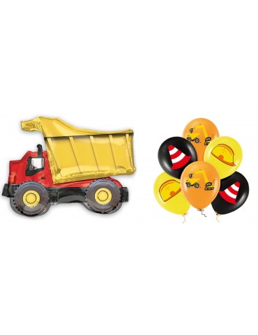 Zestaw Balonów Ciężarówka...