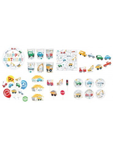 Zestaw Urodzinowy Auta...