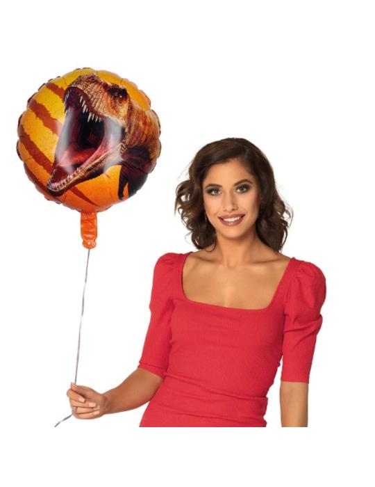 1 Balon foliowy Dinozaur T-Rex 45cm50604 Jurassic Park Jurassic World