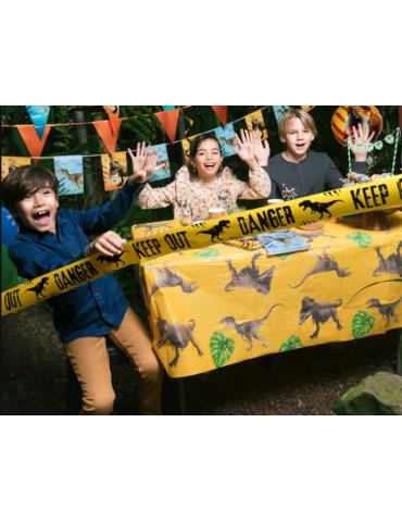 1 Girlanda Taśma Dinozaury T-Rex 50615 urodziny birthday party Jurassic Park Jurassic World