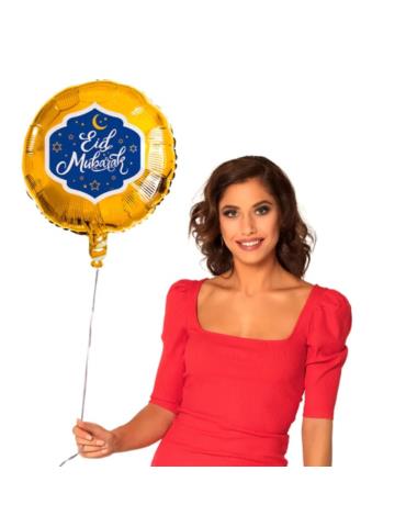 1 Balon foliowy Eid Mubarak 45cm 50903 Tureckie urodziny