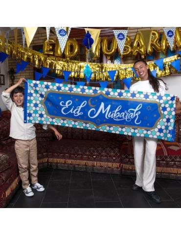1 Baner Eid Mubarak 50x180cm 50920 Tureckie urodziny