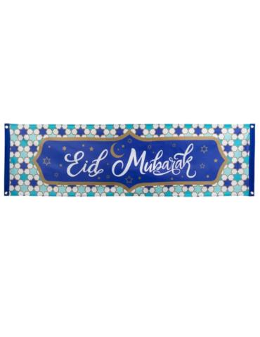 1 Baner Eid Mubarak 50x180cm 50920 Tureckie urodziny