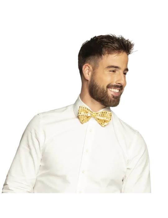 1 Mucha z cekinami Złota 53120