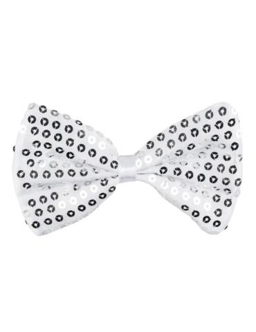 1 Mucha z cekinami Srebrna 53121