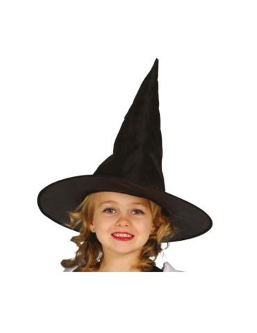 1 Kapelusz Czarownicy Czarny Harry CC242 Halloween Wiedźmy Czarodzieja dla dzieci