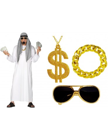 Zestaw Strój Arab Szejk XL...
