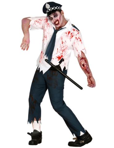 Ad Strój Policjant Zombie 84300 BZ L