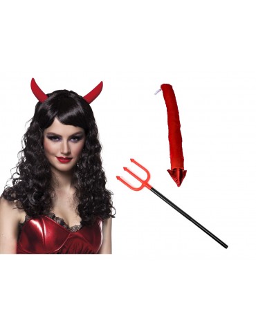 Zestaw Diablica Peruka z...