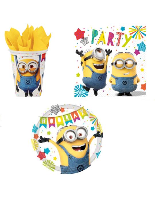 1 Zestaw urodzinowy Minionki MIN32