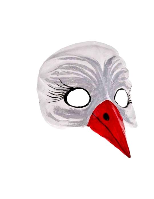 Maska Ręcznie Robiona Bocian BZ