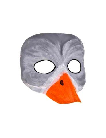 Maska Ręcznie Robiona Kaczątko Brzydkie