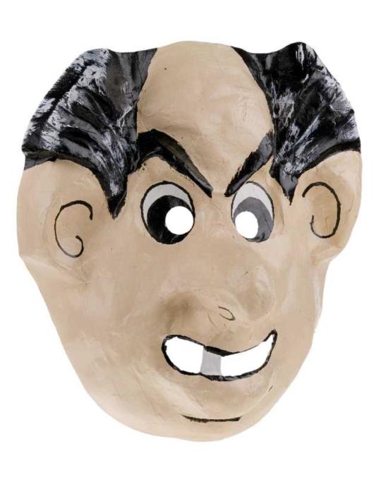 Maska Ręcznie Robiona Gargamel BZ