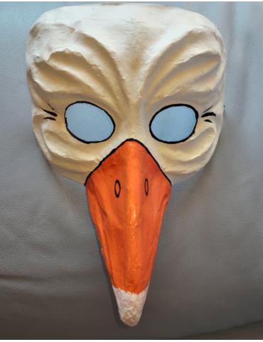 Maska Ręcznie Robiona Gęś BZ