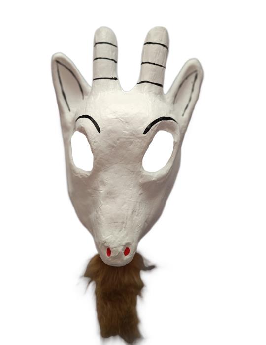 Maska Ręcznie Robiona Koza BZ