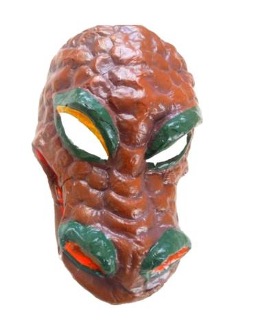 Maska Ręcznie Robiona Krokodyl BZ