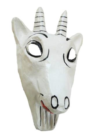 Maska Ręcznie Robiona Koziołek BZ