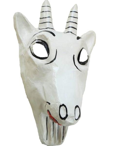 Maska Ręcznie Robiona Koziołek BZ