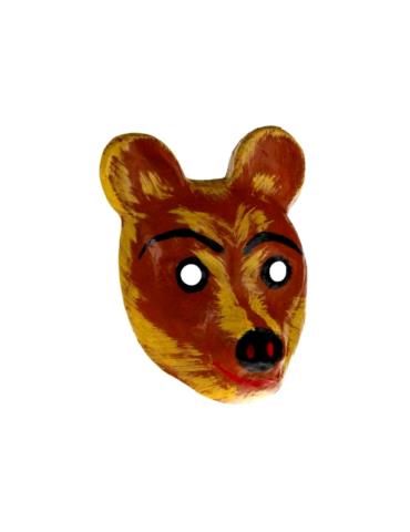 Maska Ręcznie Robiona Miś Niedźwiedż BZ