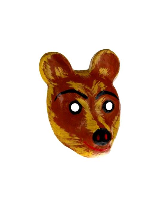 Maska Ręcznie Robiona Miś Niedźwiedż BZ