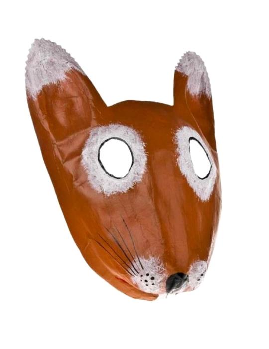 Maska Ręcznie Robiona Wiewiórka BZ