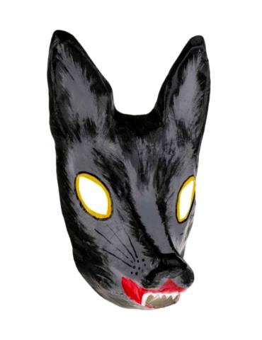 Maska Ręcznie Robiona Wilk BZ