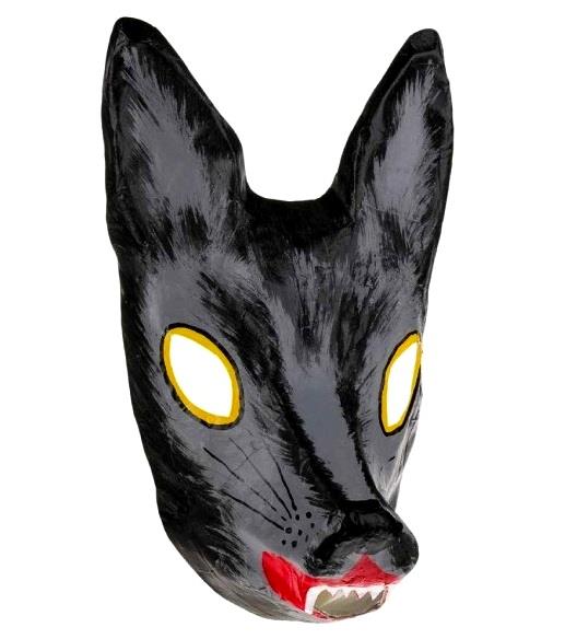 Maska Ręcznie Robiona Wilk BZ